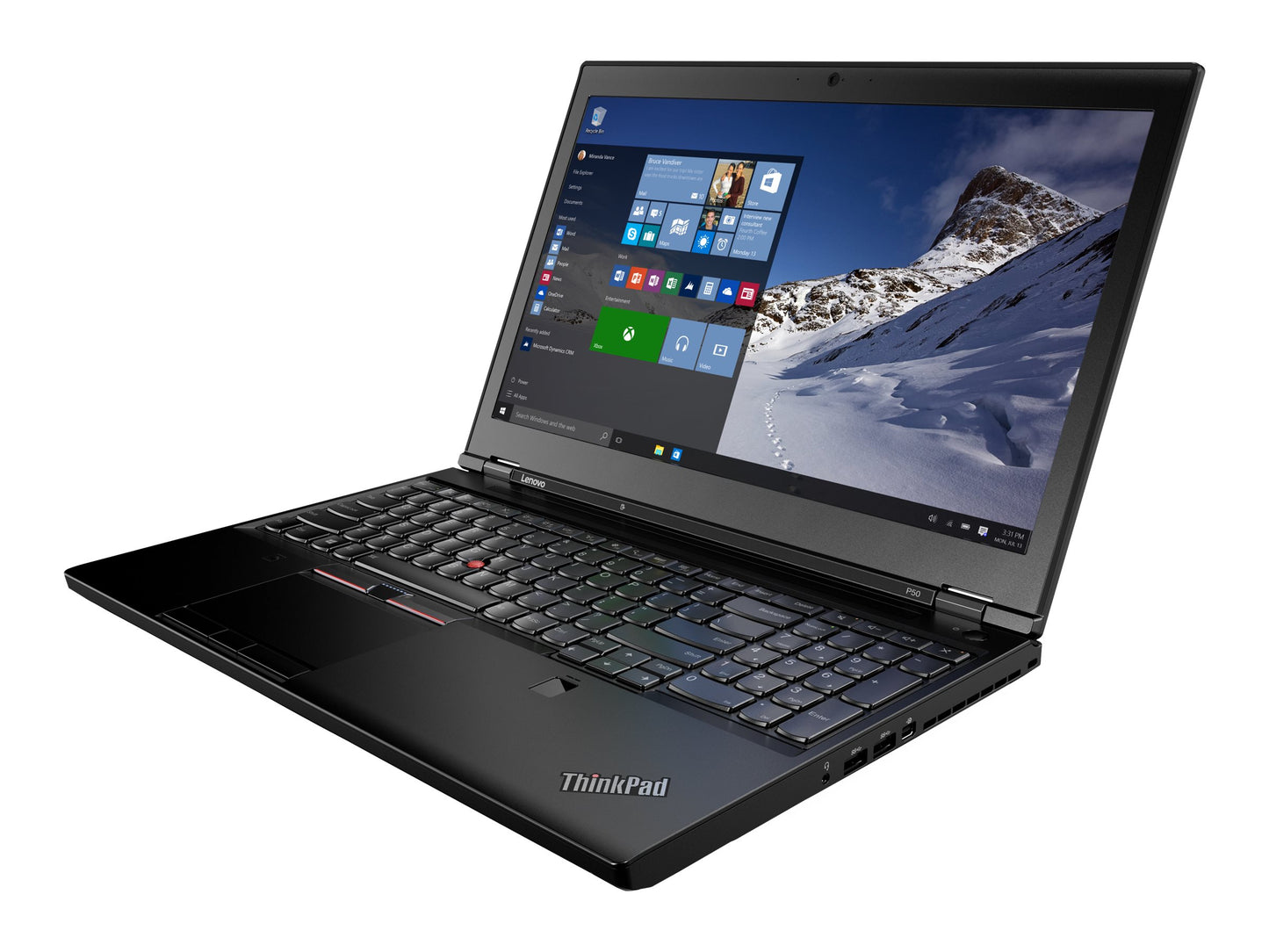 Lenovo ThinkPad P50 Mobile Workstation Refurbished | Intel Core i7 6th Gen | 16GB RAM DDR4 | 512GB SSD | 15.6" FHD | Grade A | 6 Month Warranty