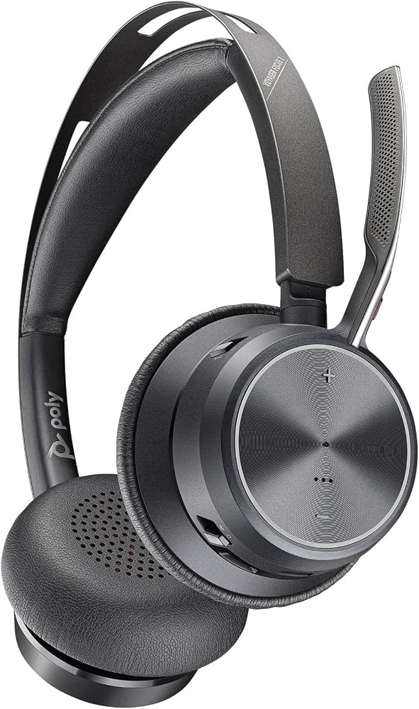 Poly (Plantronics) Voyager Focus 2 UC Stereo Bluetooth Headset - Open Box