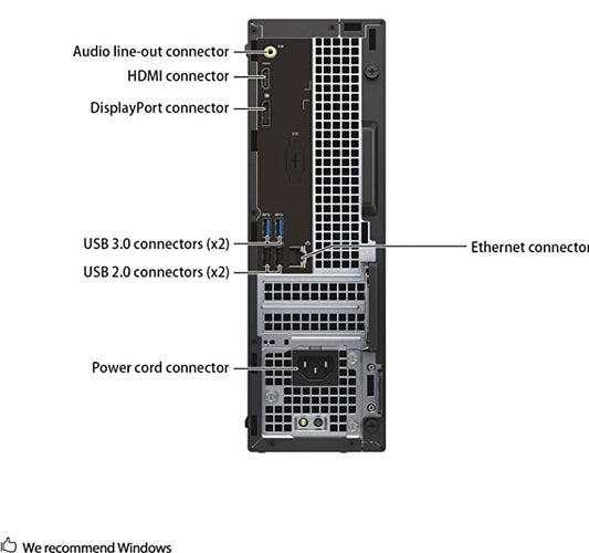 Dell OptiPlex 3040 SFF Refurbished | Core i5 6th Gen | 8GB RAM | 500 GB | Grade A | 12 Month Warranty