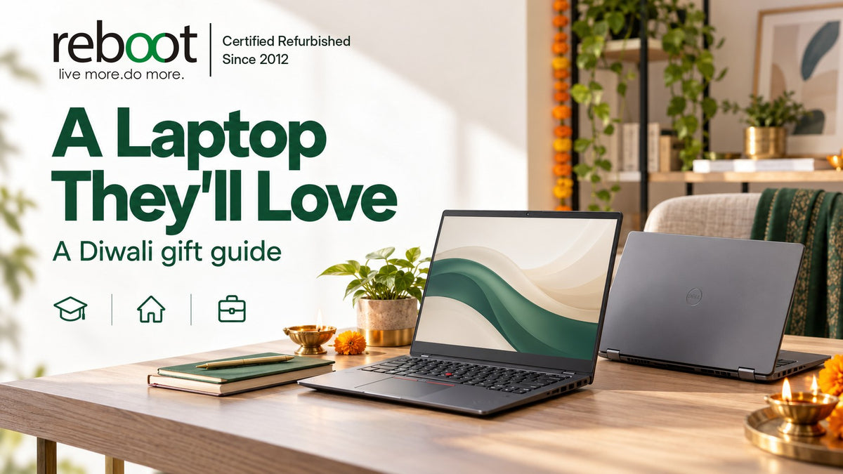 Best Laptop Gift for Diwali 2026 by Budget | Reboot – Reboot Estore