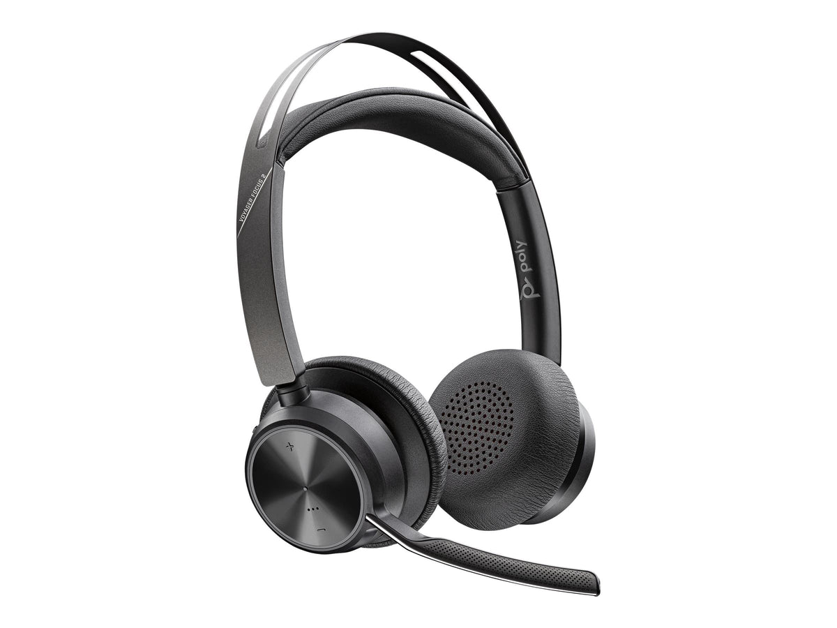 Poly (Plantronics) Voyager Focus 2 UC Stereo Bluetooth Headset - Open Box