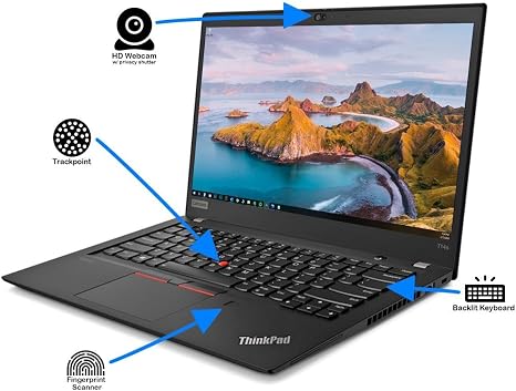 Lenovo ThinkPad T14S Gen 2 Refurbished | Core i7 11th Gen | 16GB RAM DDR4 | 256GB SSD | 14.1" HD Touch | Grade A | 6 Month Warranty