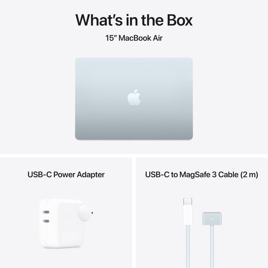 Apple MacBook Air A3241 (M4) Brand New Sealed | M4 Chip 10 Core CPU | 24GB RAM Unified | 512GB SSD | 15" Retina | Grade A | 12 Months Apple Warranty