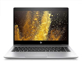 HP Elitebook 840 G8 Business Laptop with an Intel Core i7 - 11th Generation processor, displayed with a screen-on, showing a colorful graphic wallpaper.