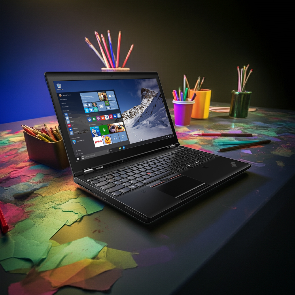 Creative Graphic workstation laptop lenovo P50